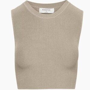 Sculpt Knit Muscle Tank Top | Aritzia Babaton